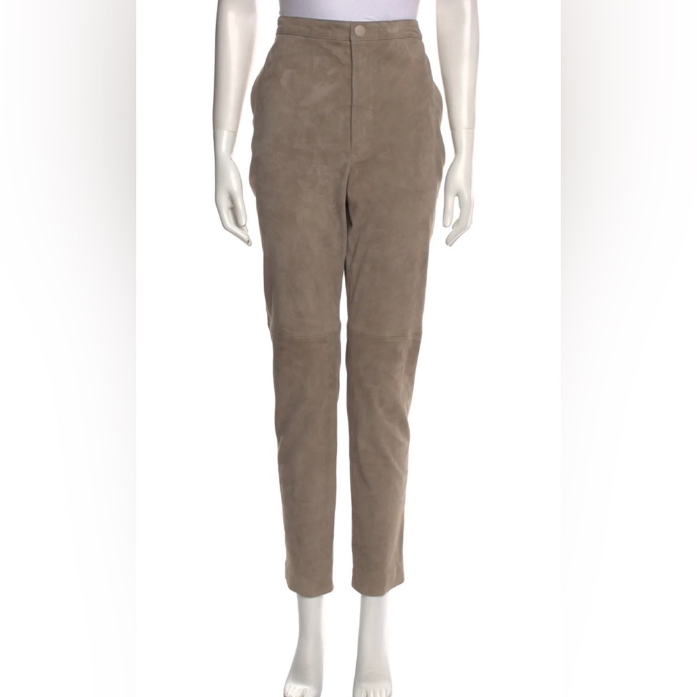 LAPOINTE Stretch Suede Skinny Pants ***BLACK